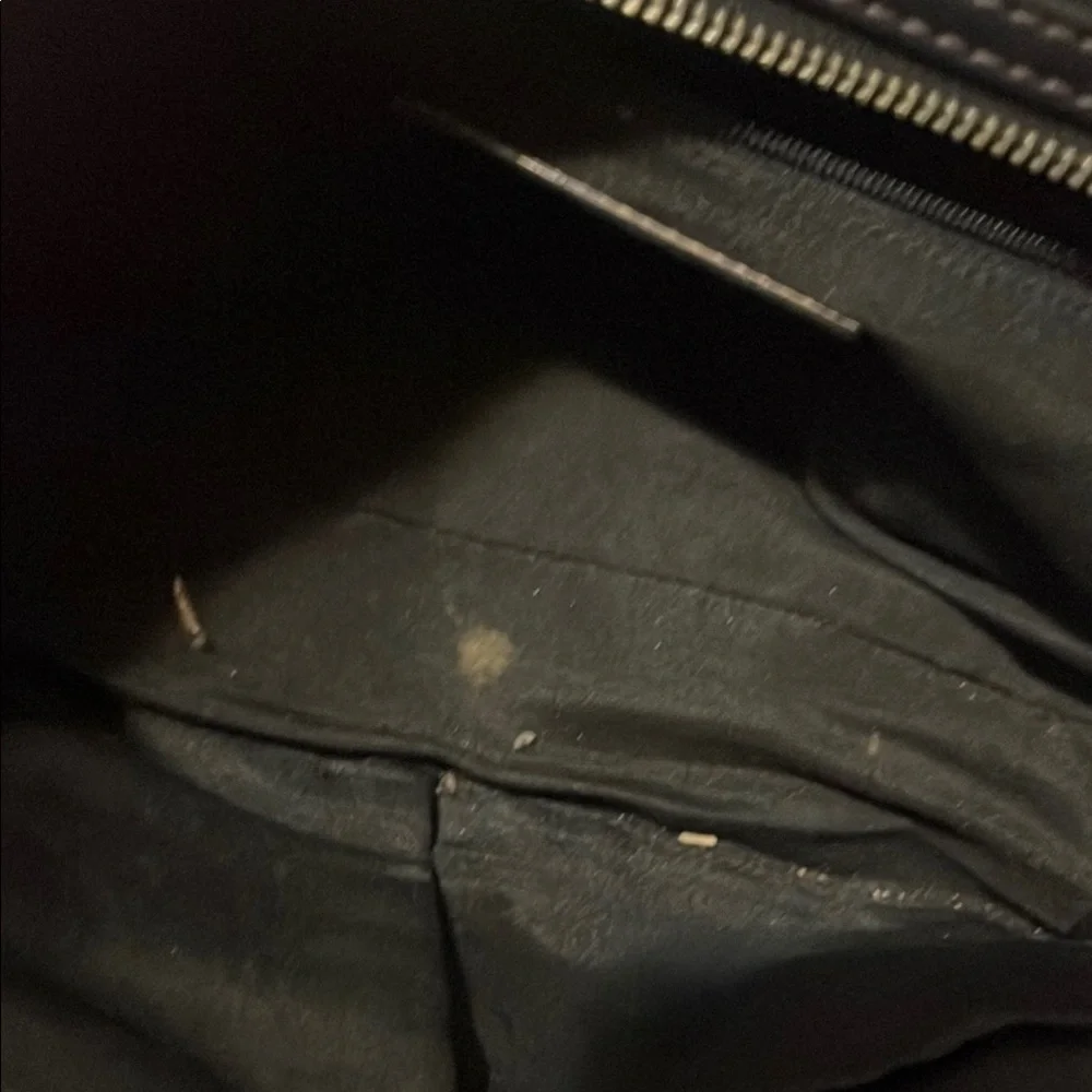 Coach Black Leather Handbag - Picture 4 of 8